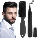 Szczotka do stylizacji brody z markerem - kompletny zestaw do pielęgnacji