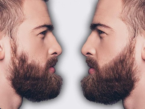 Szczotka do stylizacji brody z markerem - kompletny zestaw do pielęgnacji