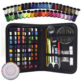Zestaw szycie etui igły nici kolorowe szydełko krawieckie podróż poręczny