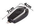 Powerbank ładowarka przenośna brelok do kluczy USB C 1500mah
