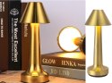 Nowoczesna lampa nocna z regulacją jasności i trzema odcieniami światła