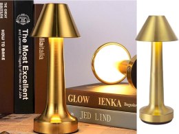 Nowoczesna lampa nocna z regulacją jasności i trzema odcieniami światła