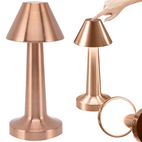 Lampa nocna z regulacją jasności - stylowa i funkcjonalna