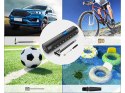 Pompka AKU roweru auto kompresor elektryczny 10 bar lLCD mała poręczna