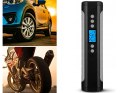 Pompka AKU roweru auto kompresor elektryczny 10 bar lLCD mała poręczna