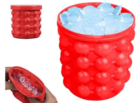 Silikonowy kubełek do lodu - must-have w każdej kuchni!