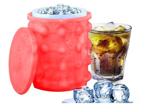 Silikonowy kubełek do lodu - must-have w każdej kuchni!