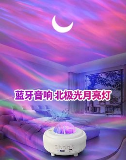 Nowoczesny projektor nocny z głośnikiem Bluetooth do pokoju dziecięcego