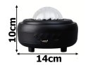 Nowoczesny projektor nocny z głośnikiem Bluetooth do pokoju dziecięcego