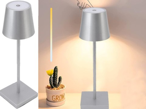 Nowoczesna lampka nocna z dotykowym sterowaniem