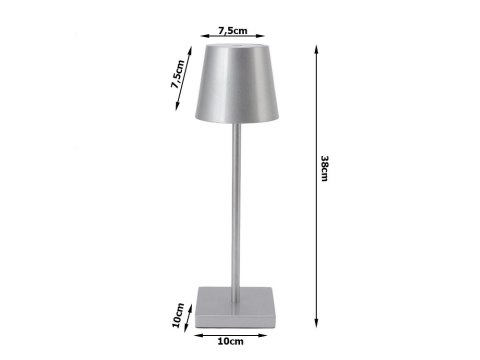 Nowoczesna lampka nocna z dotykowym sterowaniem