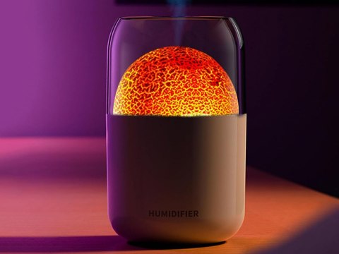 Nawilżacz powietrza z funkcją aromaterapii z podświetleniem LED