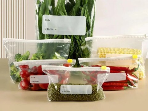 Torebki do przechowywania żywności z suwakami - idealne rozwiązanie dla każdej kuchni!