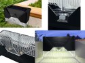 Lampki solarne 4 szt ogrodowe LED na schody taras płot czujnik zmierzchu
