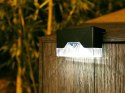 Lampki solarne 4 szt ogrodowe LED na schody taras płot czujnik zmierzchu