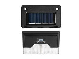 Lampki solarne 4 szt ogrodowe LED na schody taras płot czujnik zmierzchu