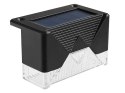 Lampki solarne 4 szt ogrodowe LED na schody taras płot czujnik zmierzchu