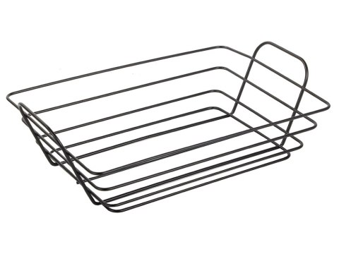 Koszyk do kuchni - metalowy organizer z wyściółką do owoców i pieczywa