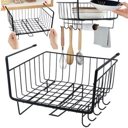 Nowoczesny organizator podwieszany z 6 haczykami na papier