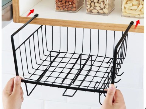 Nowoczesny organizator podwieszany z 6 haczykami na papier