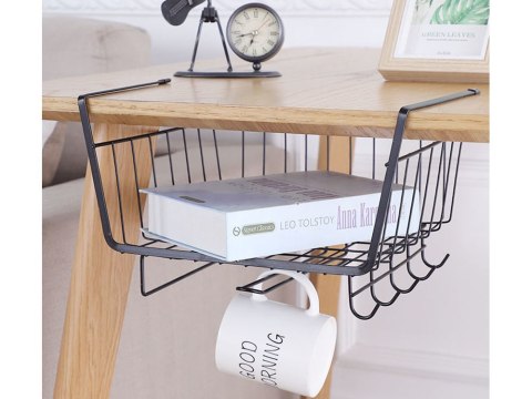 Nowoczesny organizator podwieszany z 6 haczykami na papier