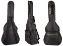  Pokrowiec akustyczny z regulowanymi szelkami i kieszeniami na gitarę