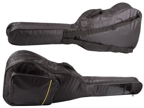  Pokrowiec akustyczny z regulowanymi szelkami i kieszeniami na gitarę
