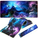 Nowoczesna podkładka pod mysz LED RGB dla graczy