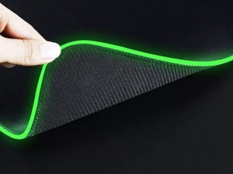 Nowoczesna podkładka pod mysz LED RGB dla graczy