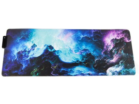 Nowoczesna podkładka pod mysz LED RGB dla graczy