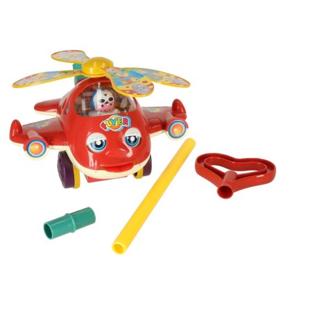 Pchacz helikopter z dźwiękiem - idealny towarzysz pierwszych kroków Twojego dziecka