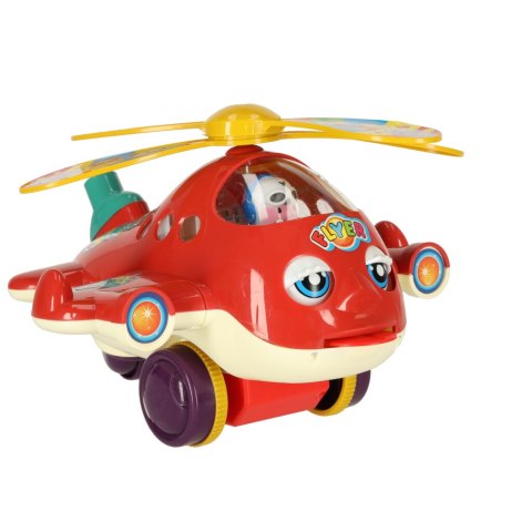 Pchacz helikopter z dźwiękiem - idealny towarzysz pierwszych kroków Twojego dziecka