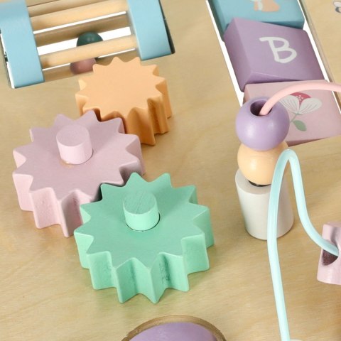 Lulilo Stolik manipulacyjny montessori pastelowy wysoka jakość wykonania