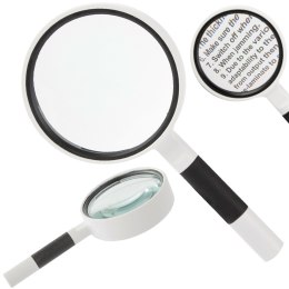 Lupa klasyczna szkło powiększające soczewka 80 10x wysoka