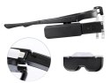 Okulary powiększające podświetlenie LED lupa 4,5x wysoka
