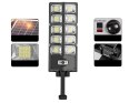 Lampa solarna LED czujnik ruchu zmierzchu pilot latarnia nocna uliczna