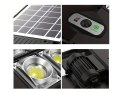 Lampa solarna LED czujnik ruchu zmierzchu pilot latarnia nocna uliczna