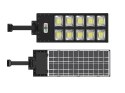 Lampa solarna LED czujnik ruchu zmierzchu pilot latarnia nocna uliczna