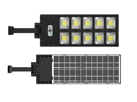 Lampa solarna LED czujnik ruchu zmierzchu pilot latarnia nocna uliczna
