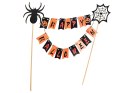 Nowoczesna dekoracja na Halloween - topper na ciasta i babeczki