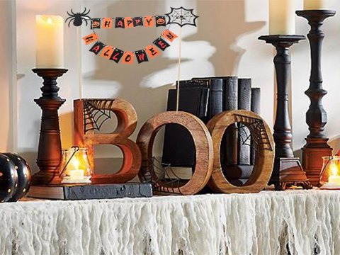 Nowoczesna dekoracja na Halloween - topper na ciasta i babeczki