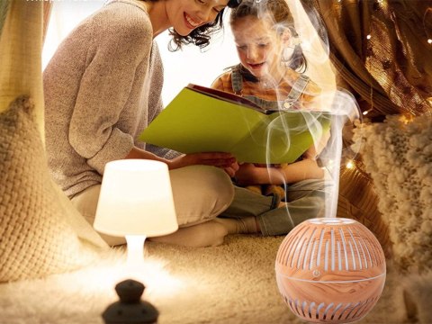 Nawilżacz powietrza z lampką nocną LED RGB - Twój wyjątkowy towarzysz w aromaterapii