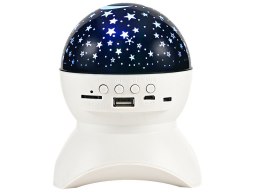 Nowoczesny projektor gwiazd z głośnikiem Bluetooth i USB