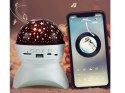 Nowoczesny projektor gwiazd z głośnikiem Bluetooth i USB