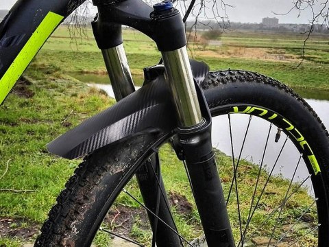 Błotniki rowerowe przód tył komplet mtb 2 szt uniwersalne 24 26 28 cali