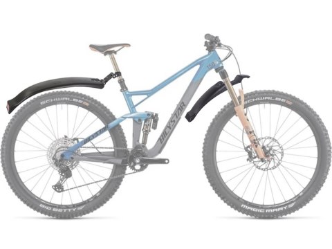 Nowoczesne błotniki rowerowe MTB 24-29 cali - zestaw 2 szt.