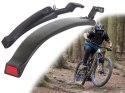 Nowoczesne błotniki rowerowe MTB 24-29 cali - zestaw 2 szt.