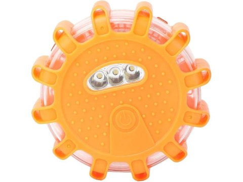 Mocna Lampa Ostrzegawcza LED 360° z Magnesem i Haczykiem dla Twojego Bezpieczeństwa