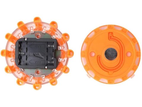 Mocna Lampa Ostrzegawcza LED 360° z Magnesem i Haczykiem dla Twojego Bezpieczeństwa