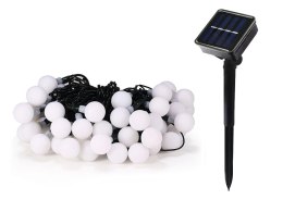 Nowoczesna Girlanda Ogrodowa Solarna z 40 LED Multikolor